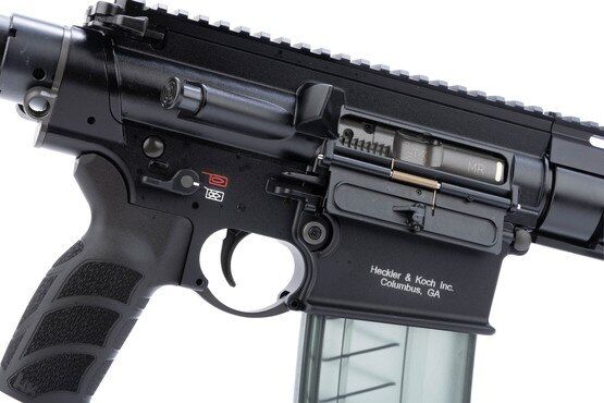 Heckler and Koch MR762 A4 rifle with black finish